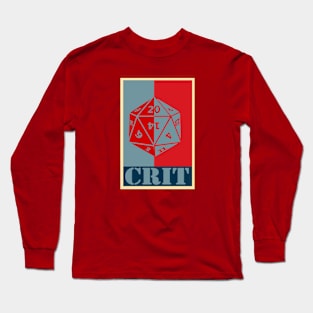 D20 Crit! Long Sleeve T-Shirt